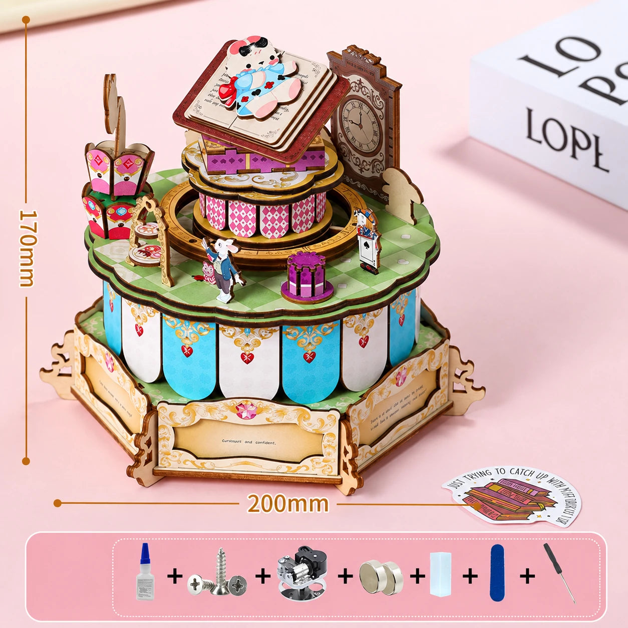 Alice’s Wonderland DIY Music Box